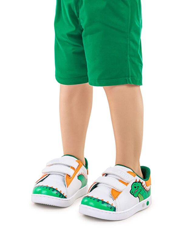 Disha Cırtlı Işıklı Erkek Bebek Spor Ayakkabı - Görsel 3