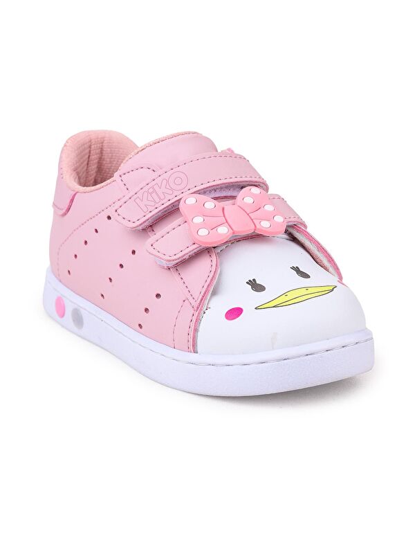 Bart Cırtlı Işıklı Kız Bebek Spor Ayakkabı - Görsel 5