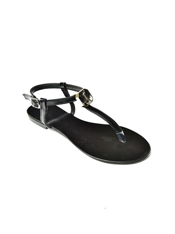 S2720952 Siyah Kadın Sandalet - Görsel 8