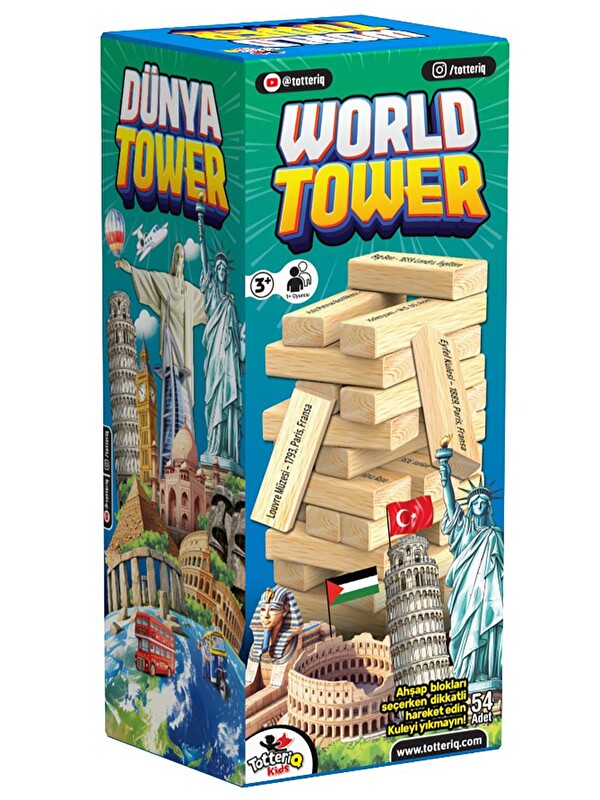 Vardem Oyuncak Dünya Tower - Standart