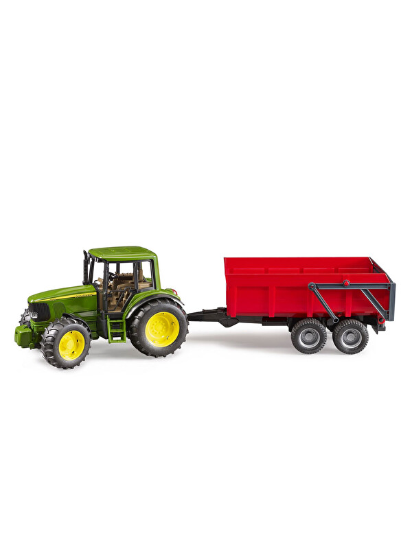 Bruder John Deere 6920 Traktör ve Kırmızı Römork 02057