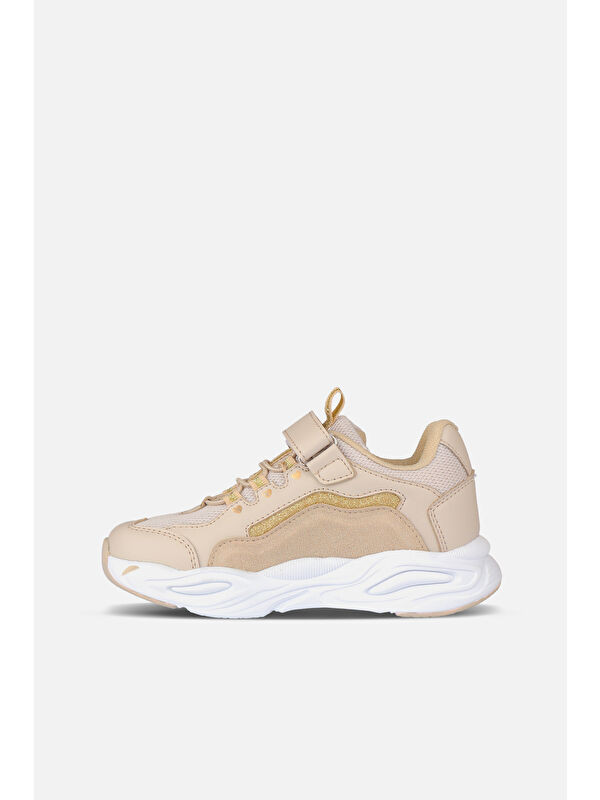Chou Basic Kız Çocuk Bej Spor Ayakkabı - Görsel 3