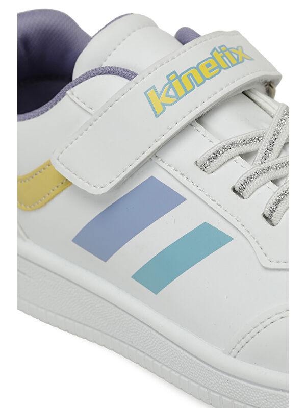 LUNA F 5PR Beyaz Kız Çocuk Sneaker - Görsel 8