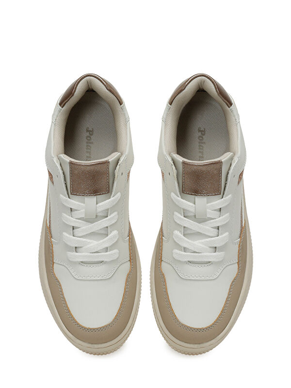 326521.Z 5PR Bej Kadın Sneaker - Görsel 5