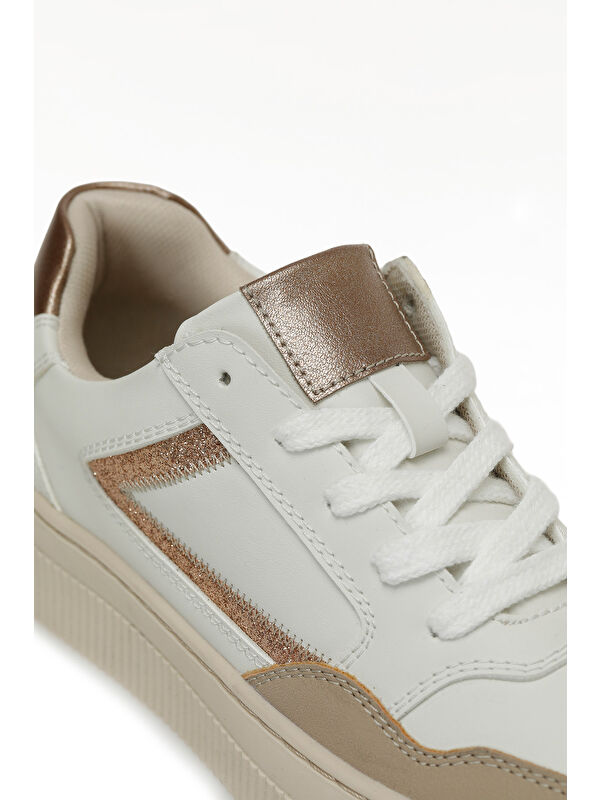326521.Z 5PR Bej Kadın Sneaker - Görsel 8