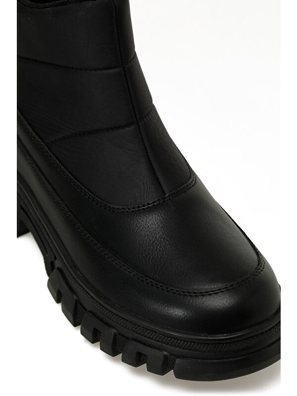 326607.Z5PR Siyah Kadın Kar Botu - Görsel 8