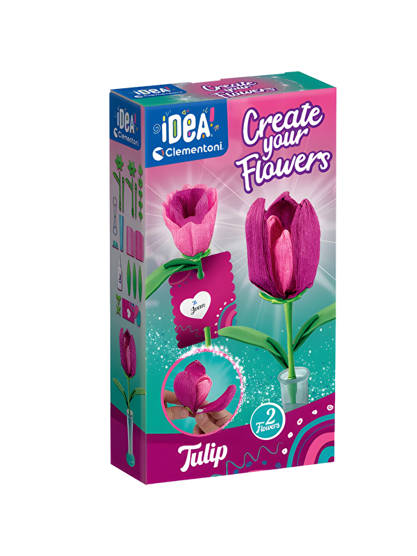 Clementoni Idea Çiçek Tasarıım Seti Lale