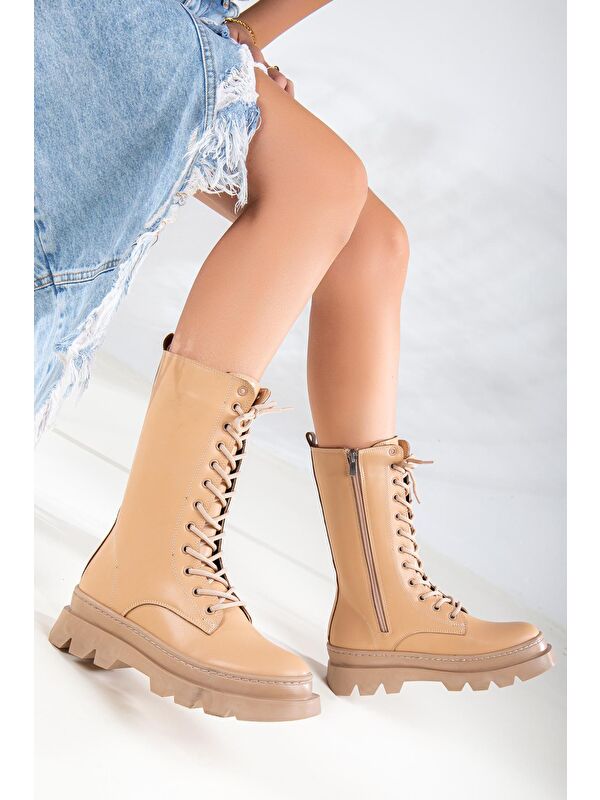 D701 Kadın Kışlık Ortopedik Bot&Bootie - Görsel 3