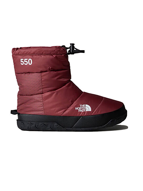 The North Face W Nuptse Apres Bootie Kadın Outdoor Botu (550 Dolgu Kaz Tüyü) NF0A5LWC8IM1 Kırmızı