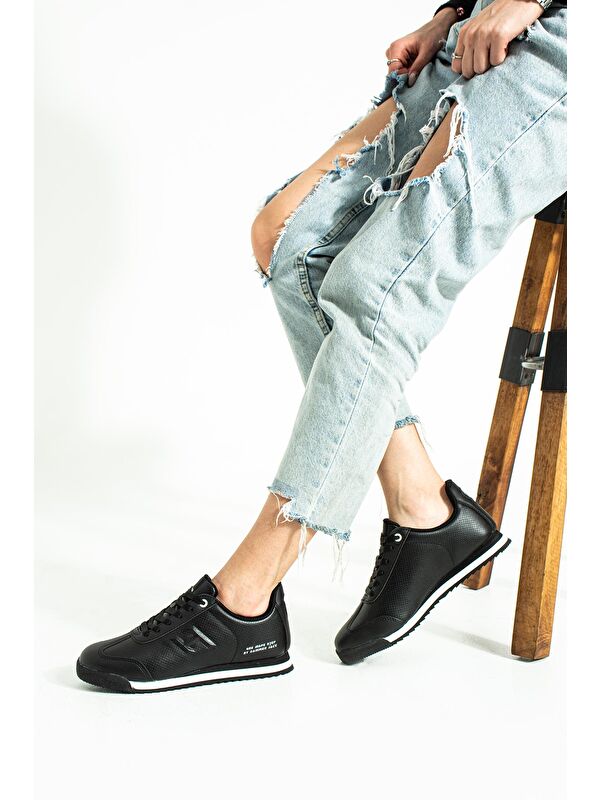 Pico Siyah Unisex Spor Ayakkabı - Görsel 4