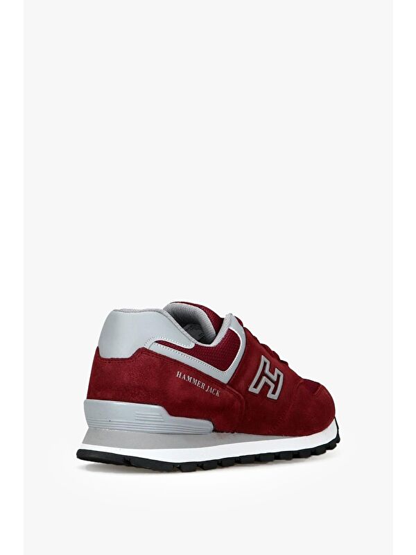 Chile Hakiki Deri Bordo Erkek Spor Ayakkabı - Görsel 4