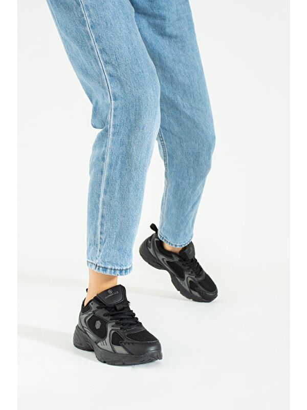 Songa Siyah Kadın Spor Ayakkabı - Görsel 3