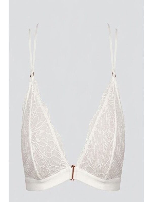 C&City Kapsız Bralet C18326 Ekru