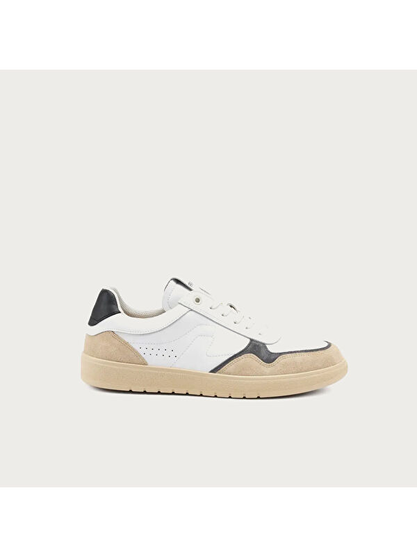 Frau Erkek Sneaker 11D1 SUEDEnappa OFFWHITEsiberia