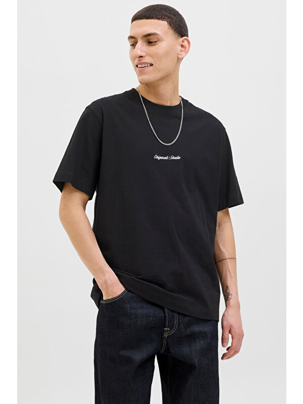 Jack & Jones Originals Jornorrebro % 100 Pamuk Regular Fit Bisiklet Yaka T Shirt 12282892