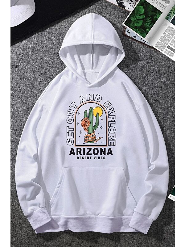 uyguntarz Unisex Arizona Baskılı Sweatshirt