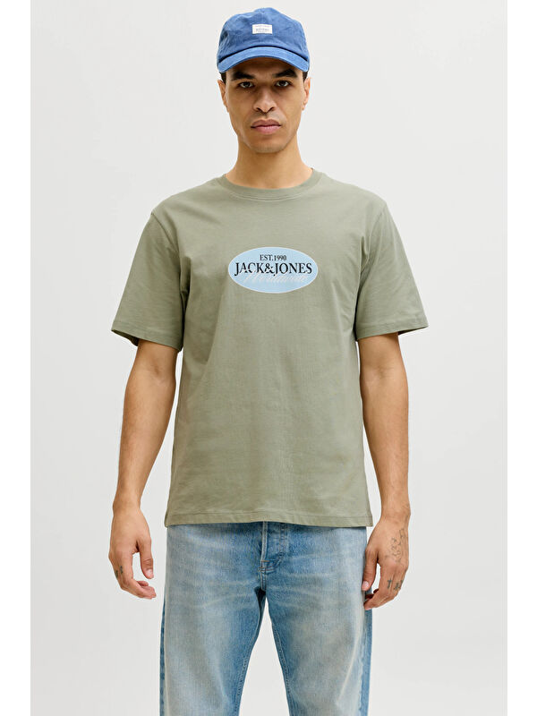 Jack & Jones Originals Jorcatskills Pamuklu Regular Fit Bisiklet Yaka T Shirt 12297891