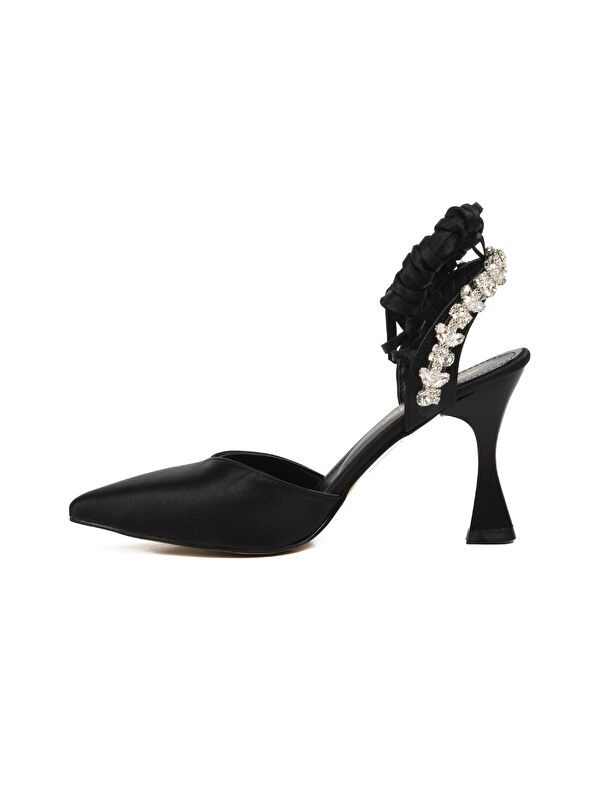 Siyah Kadın Abiye Ayakkabı 461014 - Görsel 3