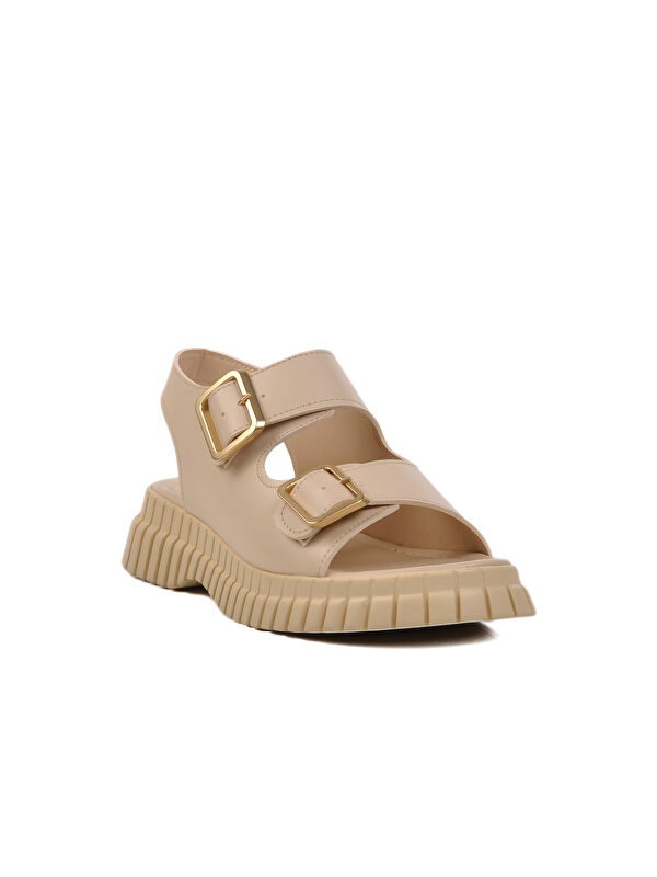 Bej Kadın Sandalet 261176 Z - Görsel 4