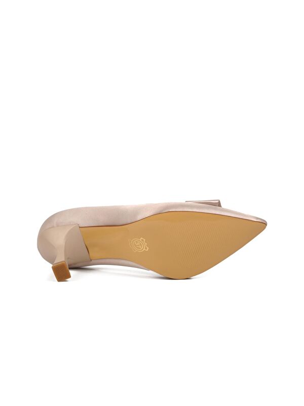 Bej Kadın Abiye Ayakkabı 357088 - Görsel 6