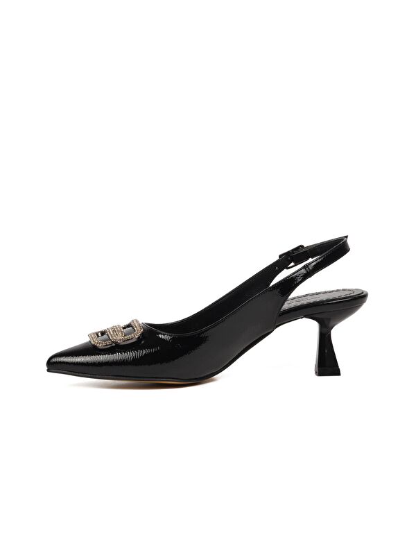 Siyah Kadın Abiye Ayakkabı 357075 - Görsel 3