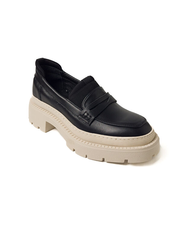 John May Kadın Sneaker ( Günlük) RD-5129 DERİ SİYAH