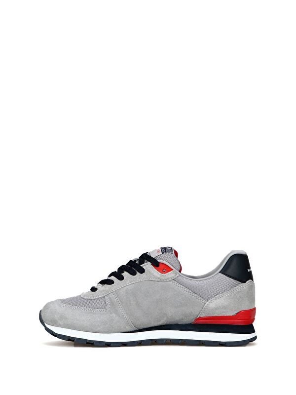 Peru Hakiki Deri Gri Erkek Spor Ayakkabı - Görsel 4