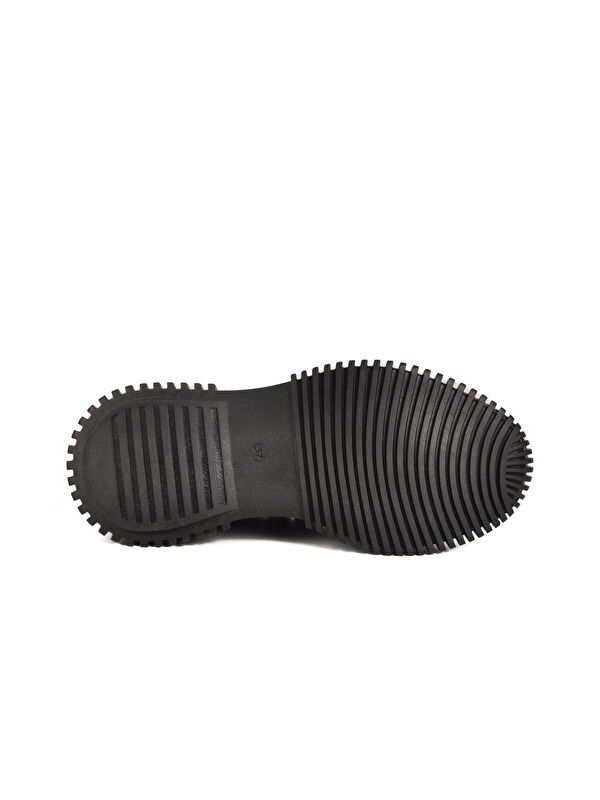 Kahve Nubuk Hakiki Deri Kadın Casual Ayakkabı 25405003K Z - Görsel 6