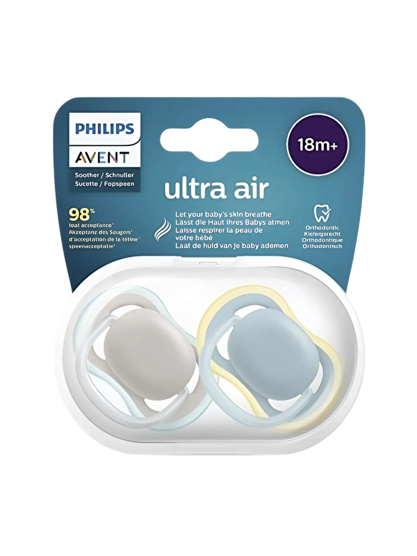 Philips Avent Ultra Air 2’li Emzik 18 Ay+