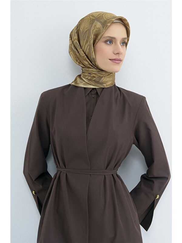 ARMİNE Saf İpek Twill Eşarp 9540D 05