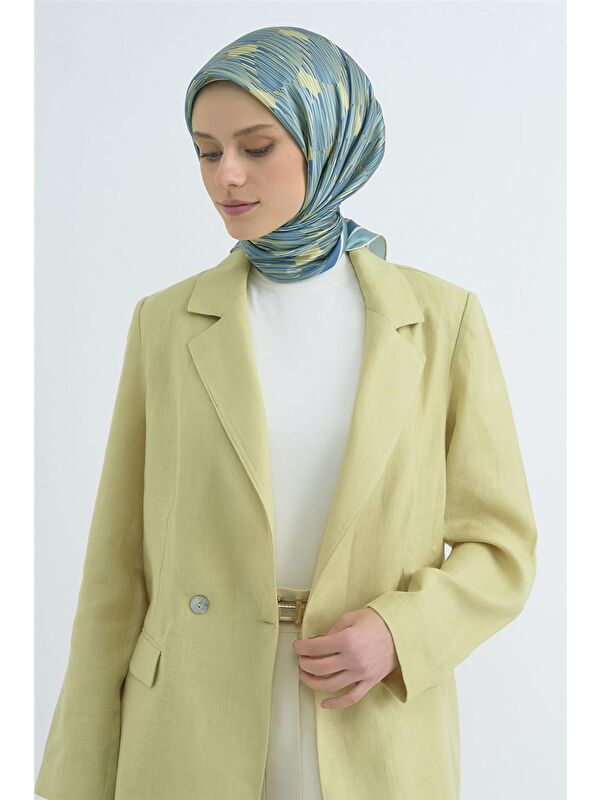 ARMİNE Saf İpek Twill Eşarp 9533D 34