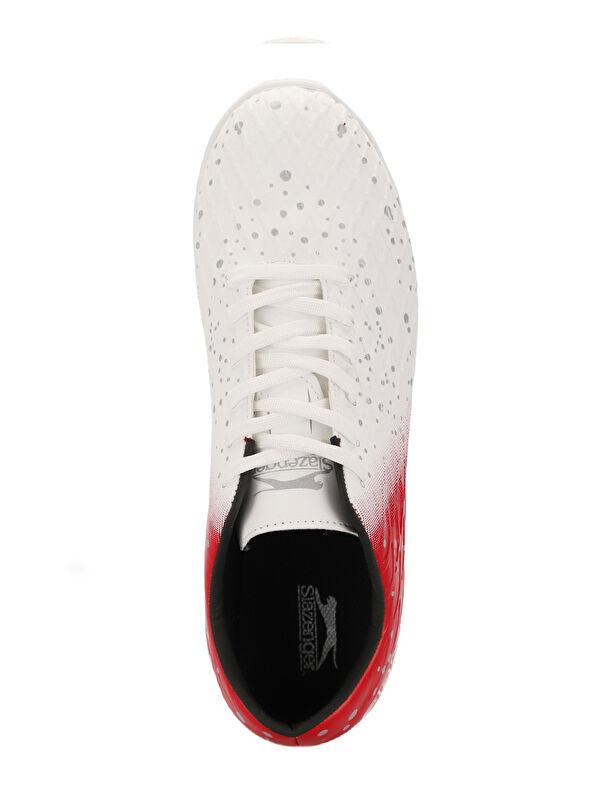 HANIA HS Erkek Çocuk Futbol Ayakkabı Beyaz / Kırmızı - Görsel 6