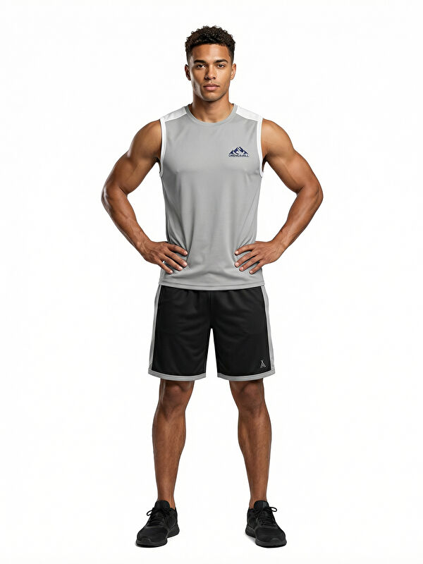 ORENDAHİLL ORENDAHILL Erkek Spor Atlet Hızlı Kuruyan Esnek Regular Fit Gym Activewear