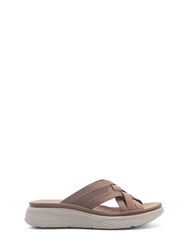 TRV2758.ZFX Taba Kadın Terlik - Görsel 2