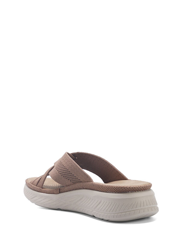 TRV2758.ZFX Taba Kadın Terlik - Görsel 4