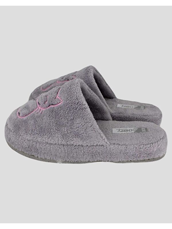 SEANGATTO - Kedi Figürlü Kadın Terlik - Görsel 4