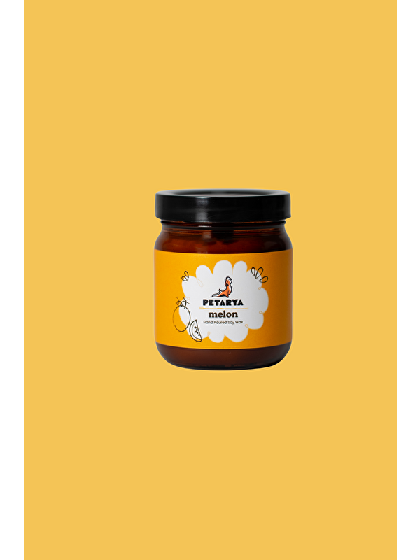 Petarya Kavun Kokulu Doğal Vegan Soya Mumu
