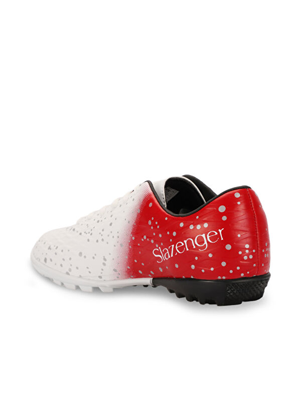 HANIA HS Erkek Futbol Ayakkabı Beyaz / Kırmızı - Görsel 4