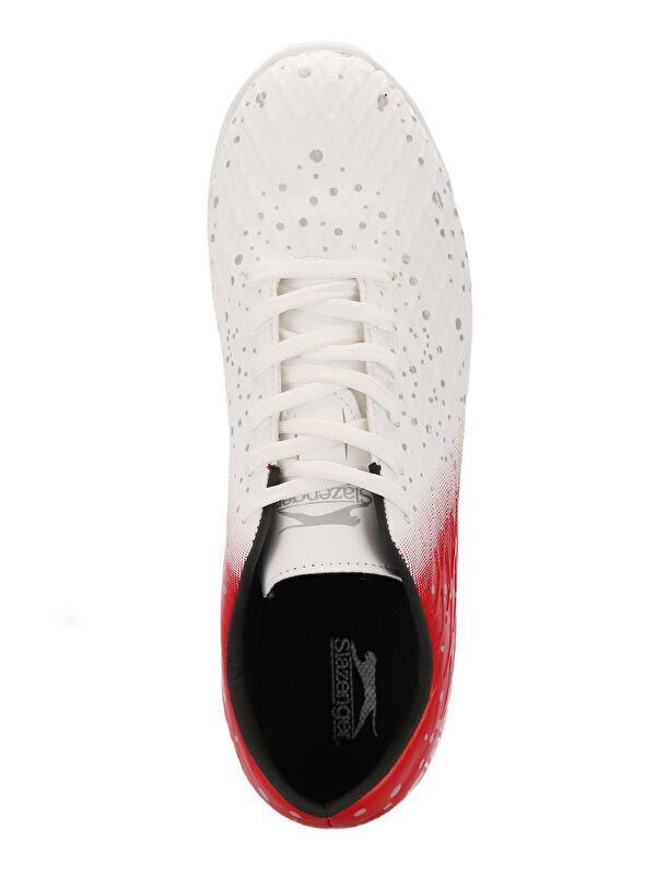 HANIA HS Erkek Futbol Ayakkabı Beyaz / Kırmızı - Görsel 6