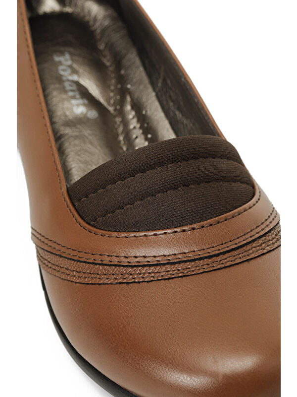 166512.Z4PR Taba Kadın Dolgu Ayakkabı - Görsel 8