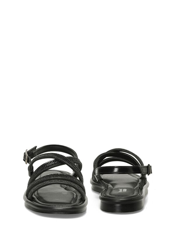 325056.Z 5FX Siyah Kadın Düz Sandalet - Görsel 6