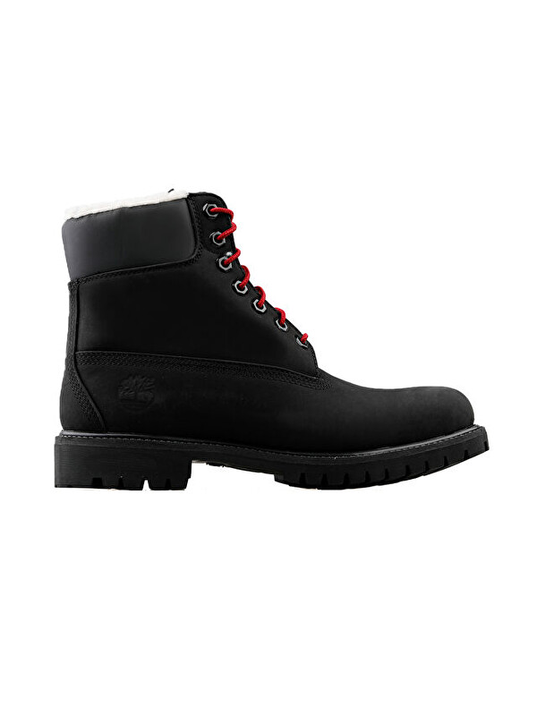 Timberland 6 in Premium Fur Warm Lined Boot Erkek Günlük Bot TB0A2EDY0011 Siyah