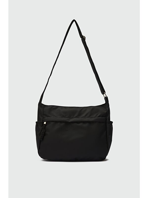 Shulebags Amou Çok Cepli Çapraz Çanta Siyah