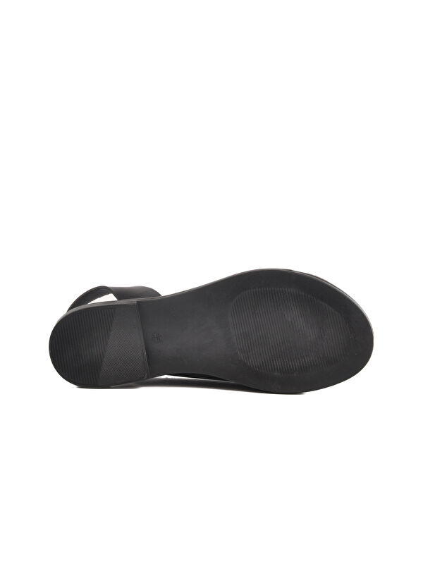 Siyah Hafif İnce Taban Kadın Sandalet 102 Z - Görsel 6