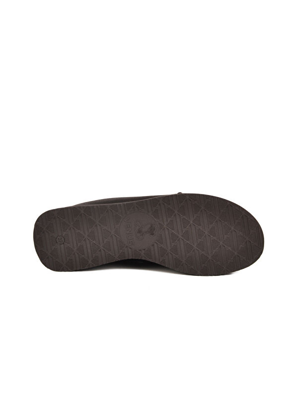 Kahve Nubuk Hakiki Deri Kadın Casual Ayakkabı 2250906K Z - Görsel 6