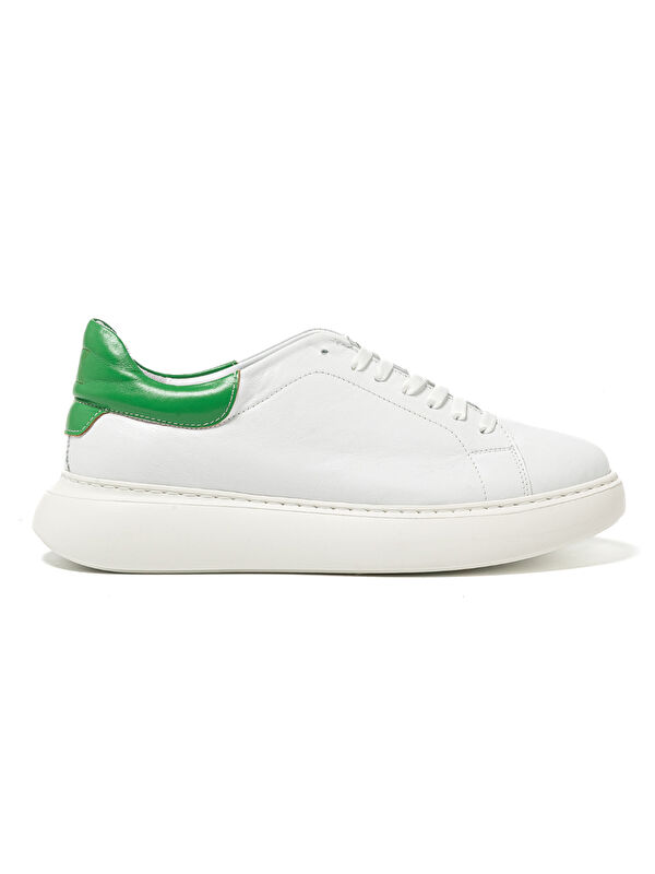 John May Erkek Sneaker ( Günlük) RC-25Y-058-R1960 Beyaz-Yeşil
