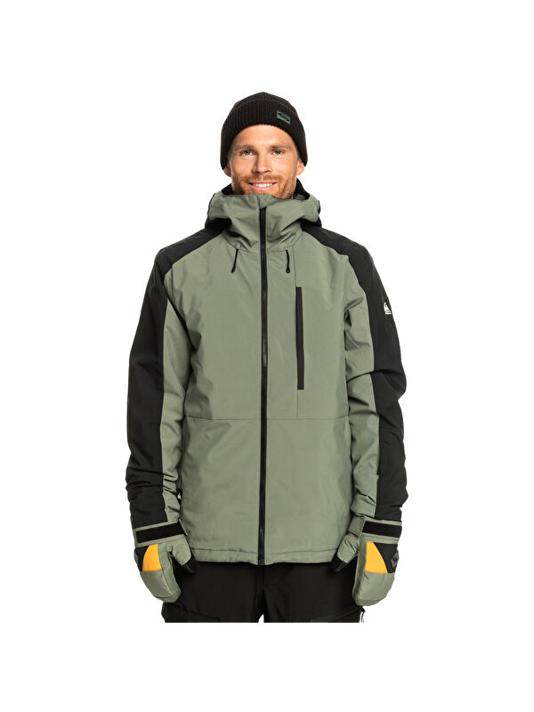 Quiksilver Dawson  Siyah Snowboard Ceketi Erkek Kayak ve Kar Montu