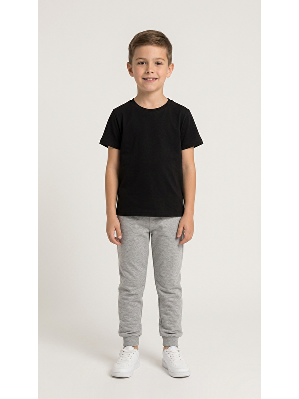 Mışıl Kids Basic Kısa Kol Erkek Çocuk T-Shirt