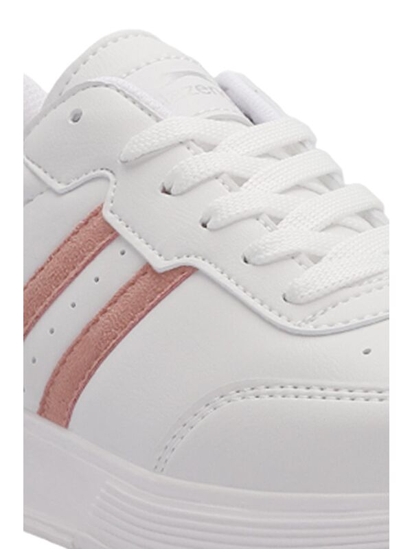 ZIPPER I Kadın Beyaz / Pembe Günlük Spor Ayakkabısı - Görsel 3