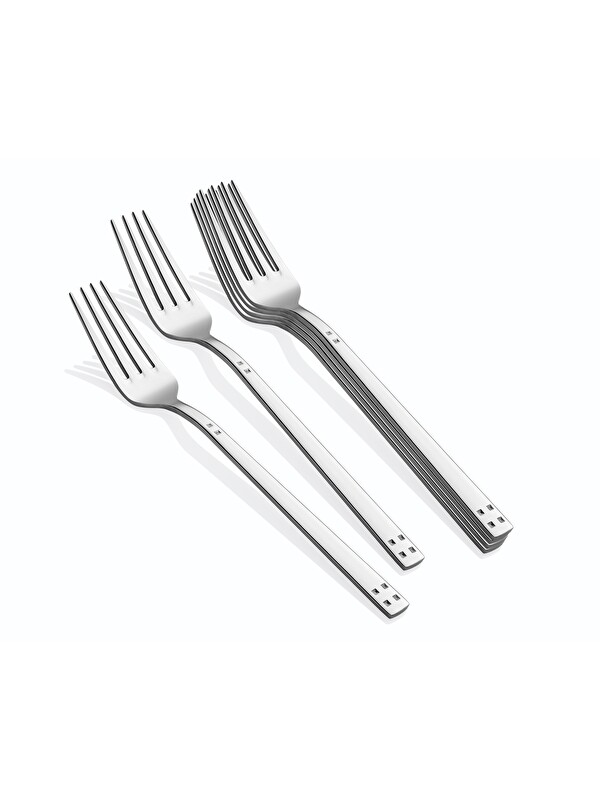Onon Pırlanta Yemek Çatal 6'lı 18/10